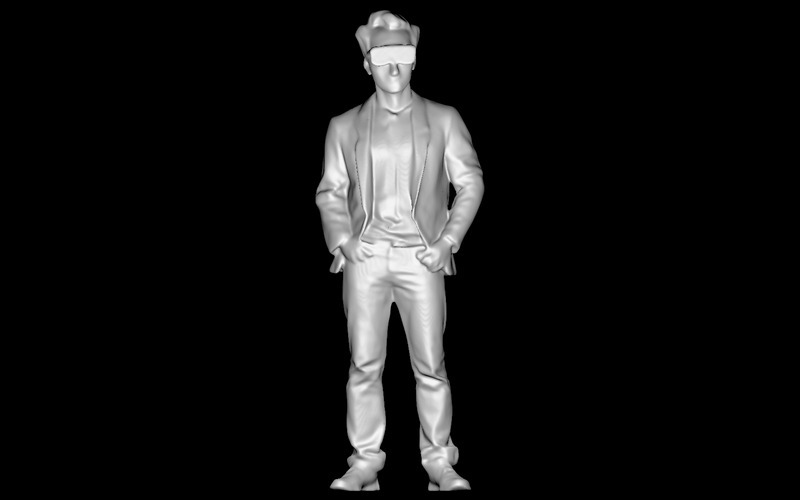 Futuristisch zelfvertrouwen gratis 3D-printmodel - Features Image 3