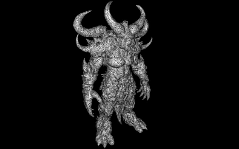 Menagerie mitica: modello 3D dei Gargoyle Guardians - Caratteristiche Immagine 19