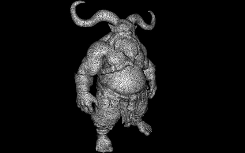 Collezione di modelli 3D di Guardiani Cornuti Mitici - Caratteristiche Immagine 3