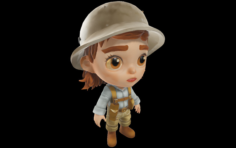Герои приключений: Разнообразные персонажи-исследователи, коллекция 3D-моделей - Features Image 18