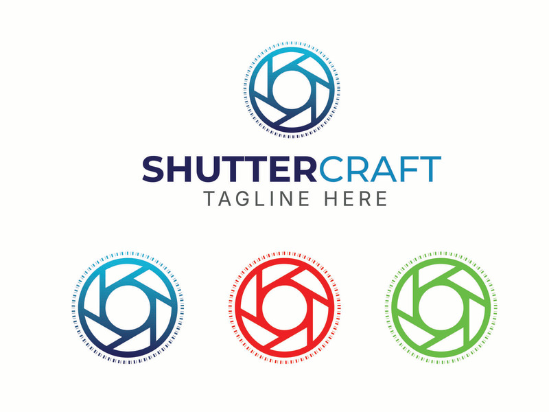 ShutterCraft photography logo Template - Features Image 1