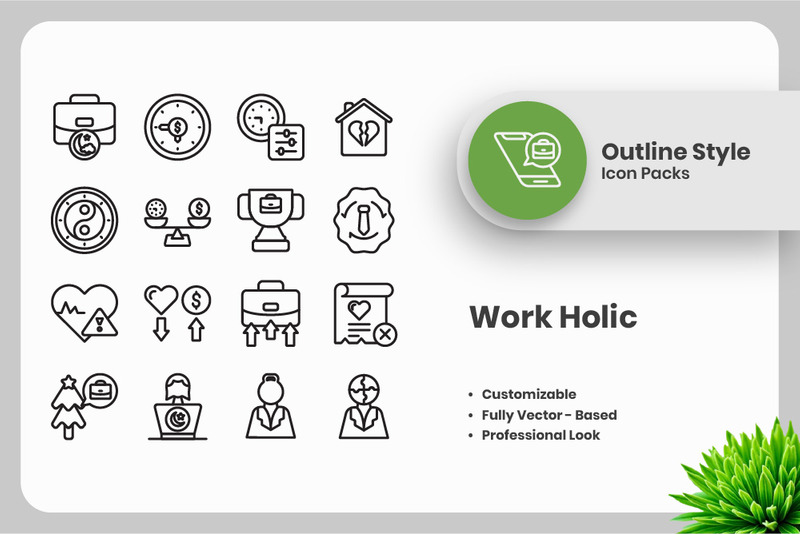20 Set Work Holic Cilt 4 Anahat Simgesi Koleksiyonu - Features Image 1