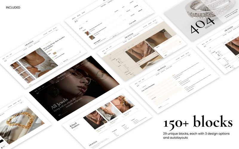 Jewelry Store Figma Constructor - Features Image 1