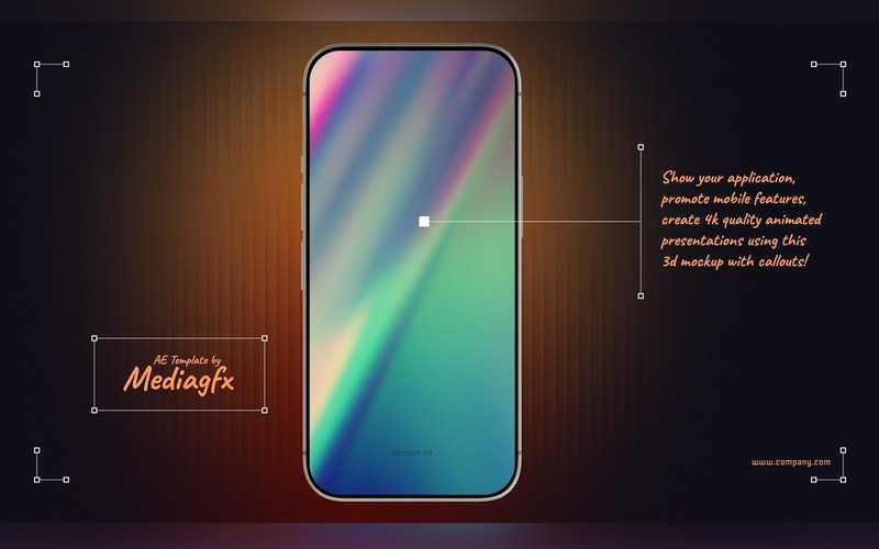 Real 3d Smartphone Mockup - Features Image 1