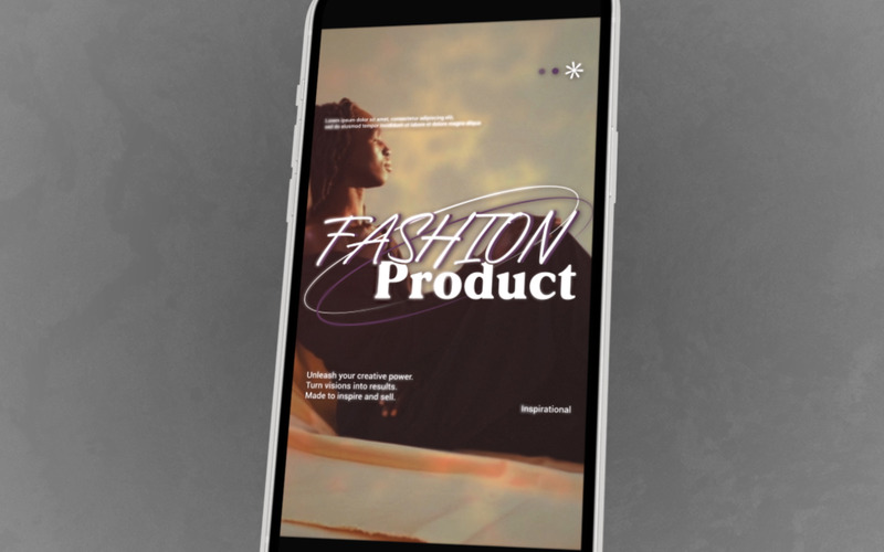 Vertical Stylish Kinetic Typography Slides - Features Image 9