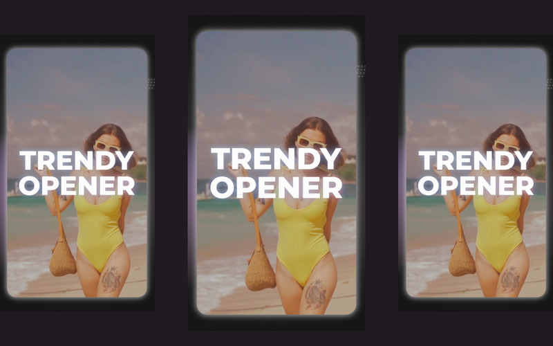 Trendy Vertical Dreamy Slideshow Opener - Features Image 1