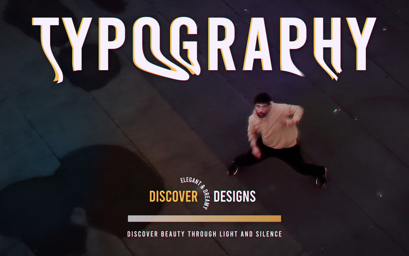 9 diapositive tipografiche cinematografiche e sognanti - Caratteristiche Immagine 5