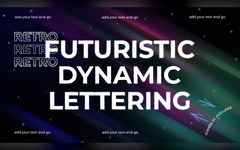 Trendy Dynamic Gradient Typography - Features Image 3