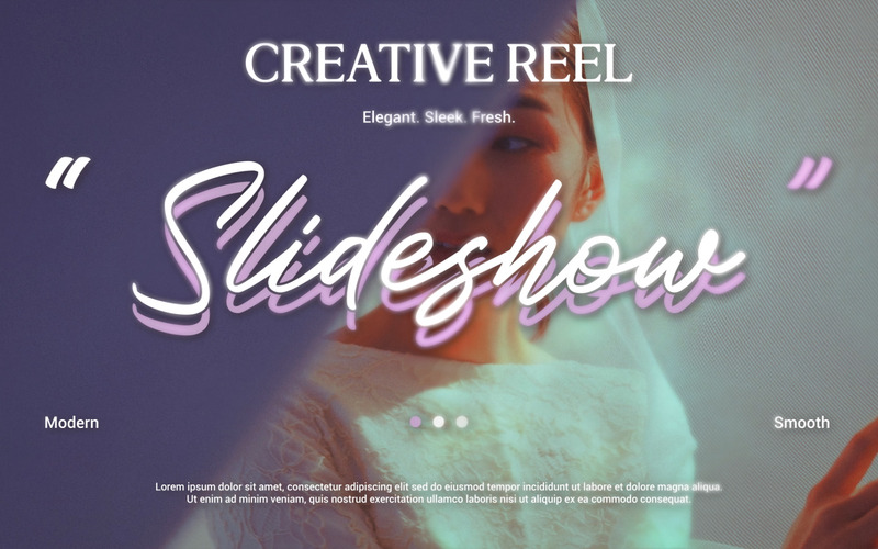 Elegant Stylish Kinetic Typography Slides - Features Image 1