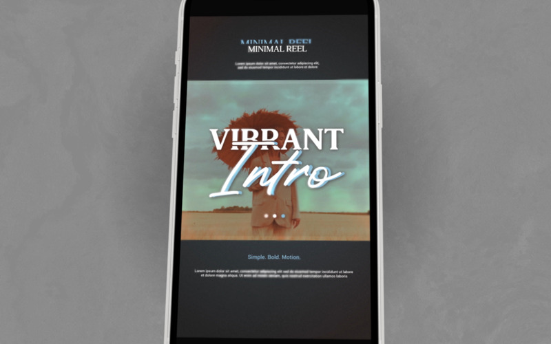 Trendy Vertical Stylish Kinetic Typography Slides - Features Image 6