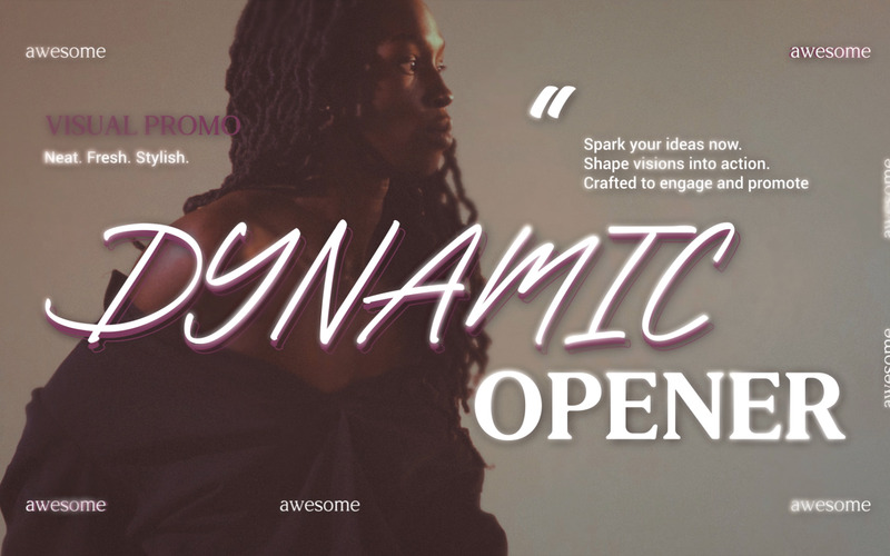 Elegant Stylish Kinetic Typography Slides - Features Image 6
