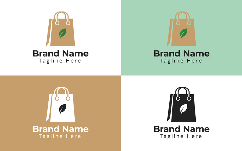 Eco-Friendly Shopping Logo Design - Features Image 1