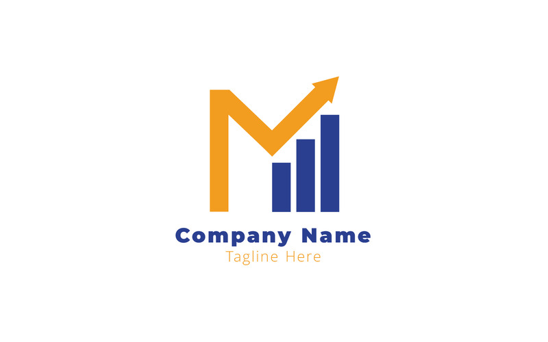 Modern M logo Design Template - Features Image 1