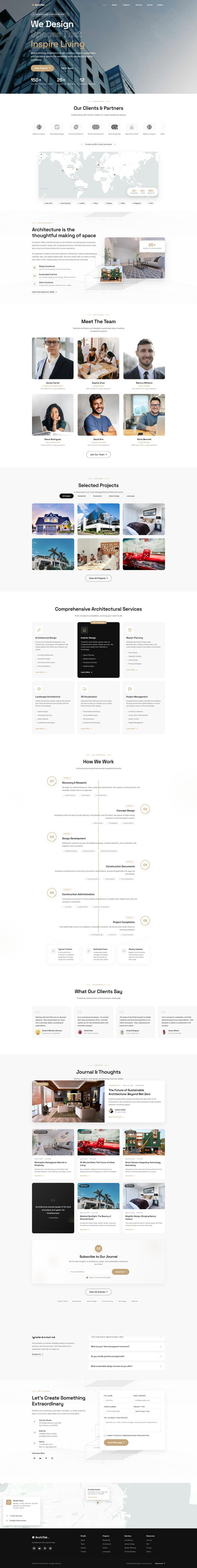 ArchiTek — Modèle HTML d'architecture et d'intérieur - Caractéristiques de l’image 1