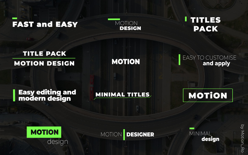 Simple Titles | After Effects - Features Image 1