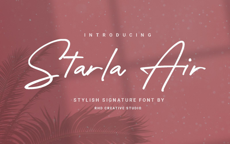 Starla Air — стильный фирменный шрифт - Features Image 1