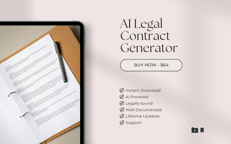 Contract Aura - Generate legal contracts using AI - Features Image 1