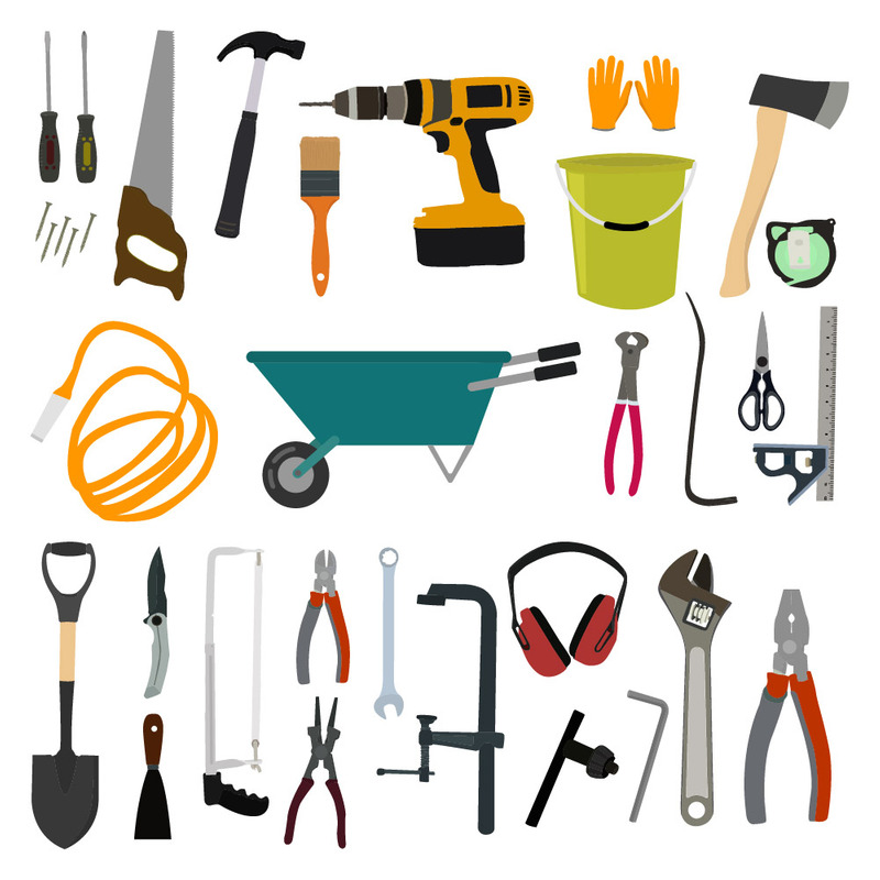Vector tools for building and repairing houses - Features Image 1