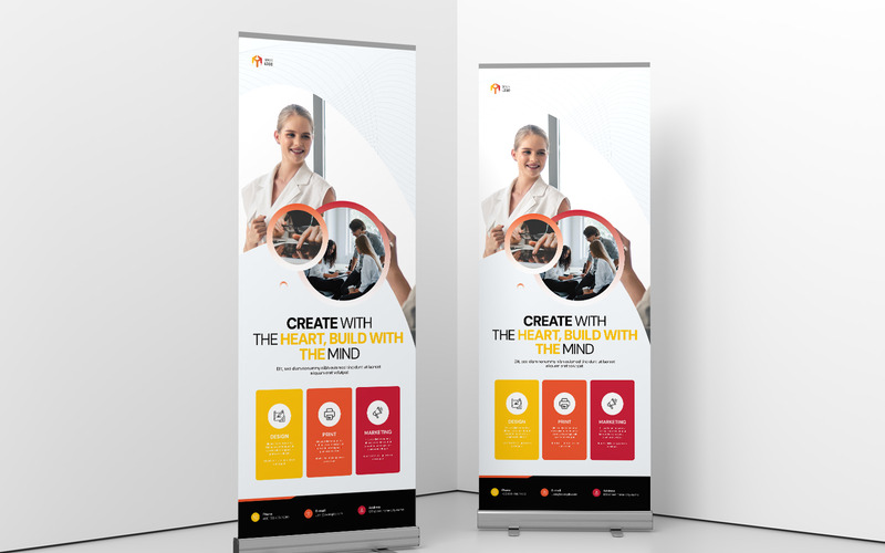 Create With The Heart Build With The Mind Template - Features Image 1