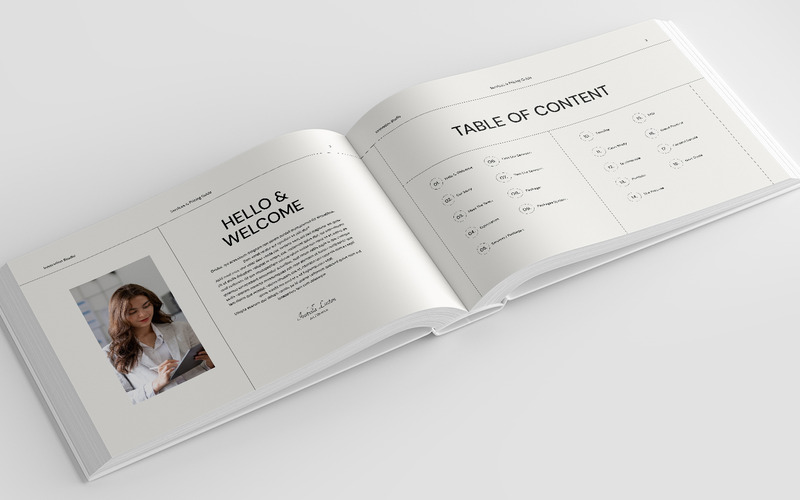 Services & Pricing Guide Design Template - Features Image 1