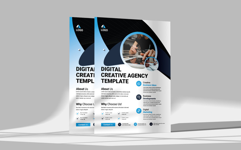 Digital Creative Agency Template - Features Image 1