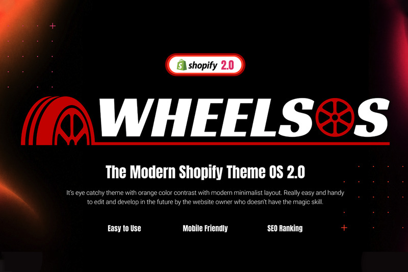 Wheelsos - Professional and Auto Parts Shopify Themes - Features Image 1
