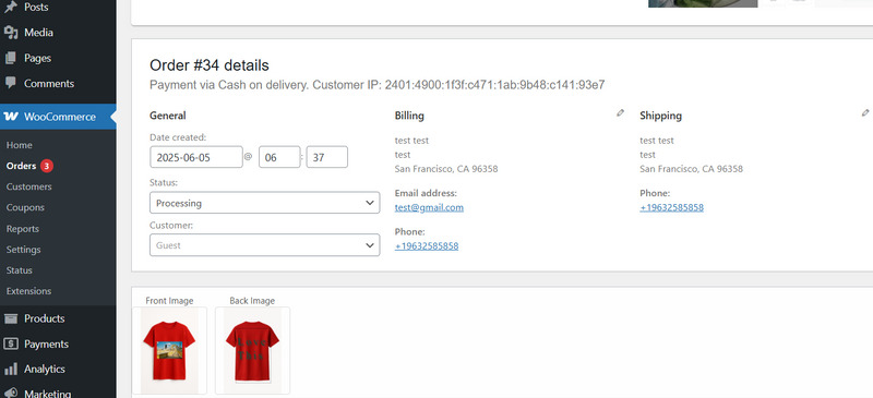 WooCommerce Product Customizer - Features Image 1