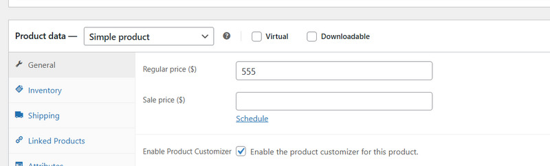 WooCommerce Product Customizer - Features Image 6