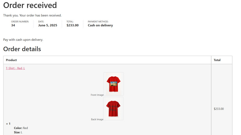 WooCommerce Product Customizer - Features Image 2