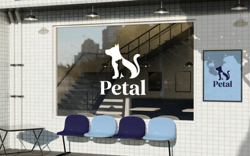 Minimalist Dog & Cat Logo Template - Features Image 2