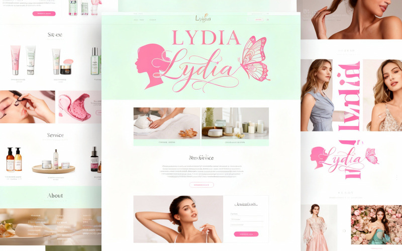 Modern modelogotypdesign med djärv typografi för snygg varumärkesidentitet - Features Image 1