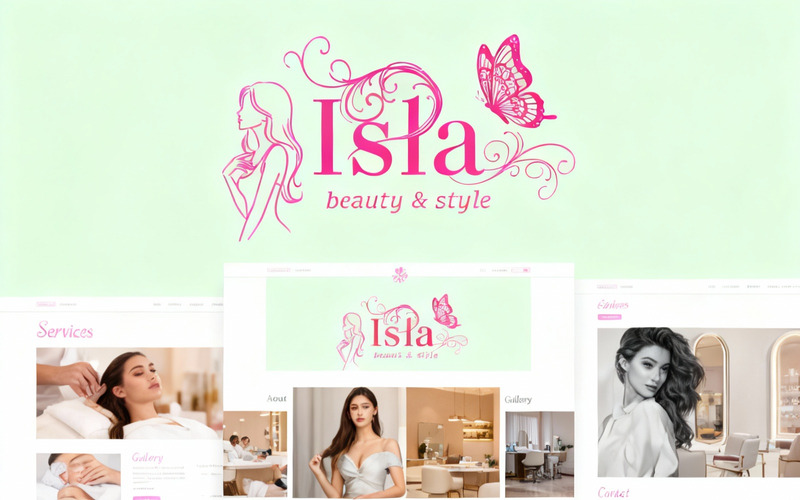 Unique Hand-Drawn Fashion Brand Logo Design for Creative Clothing Business - Features Image 1