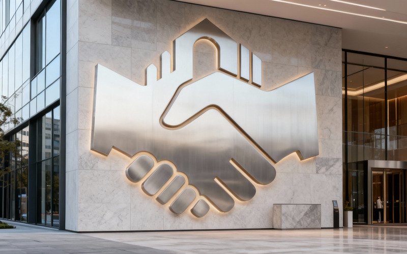Logotipo vetorial de imóveis e propriedades de luxo para corretores de imóveis, empresas de habitação ou hipotecas - Features Image 2