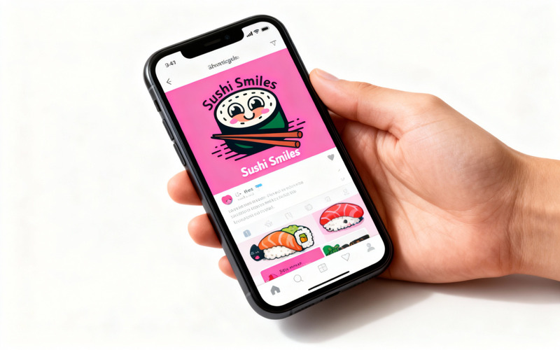 Sushi Restaurant Logo Design | Japanese Food Vector Branding - Features Image 3
