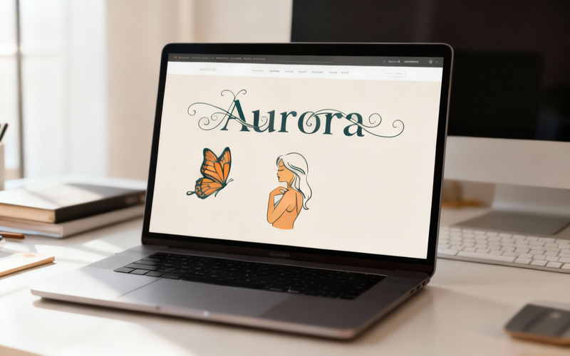 Classic Fashion and Lifestyle Logo Design with Monogram Style for Branding - Features Image 2