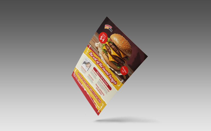 Food Flyer Design Template for Business - Features Image 2