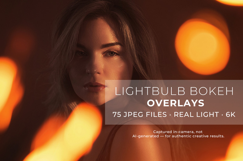 Lightbulb Bokeh Overlay Pack - Features Image 2