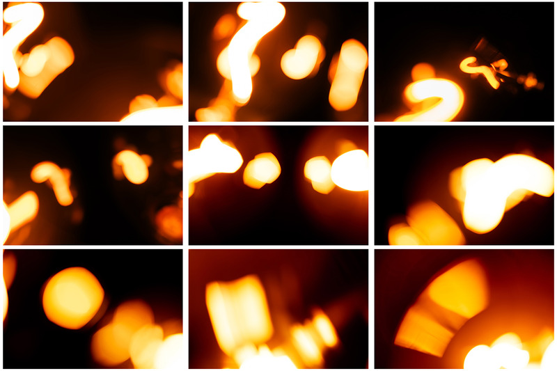 Lightbulb Bokeh Overlay Pack - Features Image 1