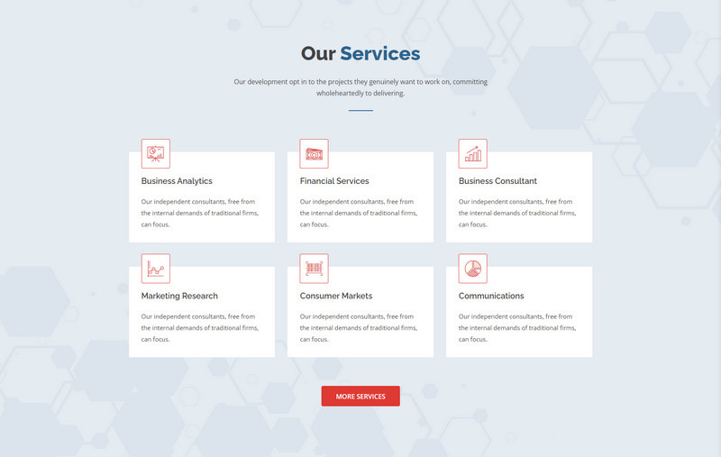 Mentis - Tema Elementor de WordPress para consultoría empresarial y multipropósito - Características Imagen 5