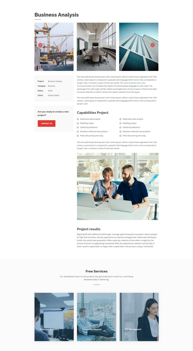 Mentis - Tema Elementor de WordPress para consultoría empresarial y multipropósito - Características Imagen 11