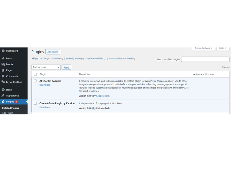 KDR Chat - AI Chatbot wordpress plugin - Features Image 2