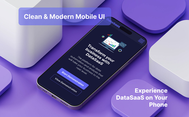 DataSaaS - Pagina di destinazione moderna - Caratteristiche Immagine 1