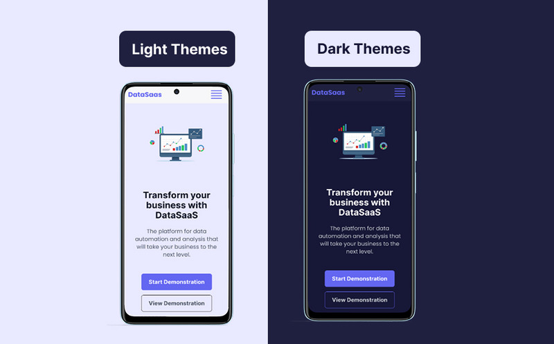 DataSaaS - Pagina di destinazione moderna - Caratteristiche Immagine 2