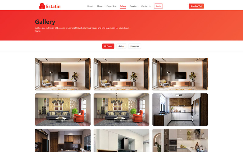 Estatin - Modello React per la gestione immobiliare - Caratteristiche Immagine 4
