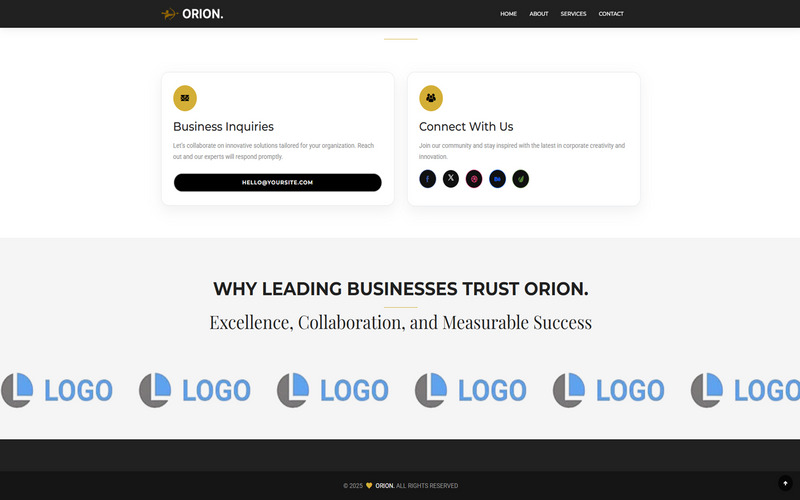 Orion - Agency & Corporate Responsive Multi-Purpose Template - Features Image 6
