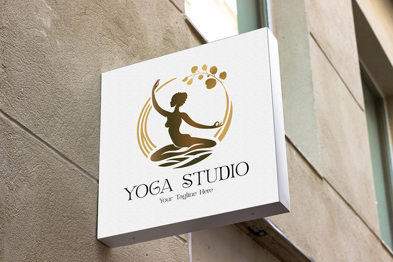 Editable Yoga Logo Template - Features Image 1