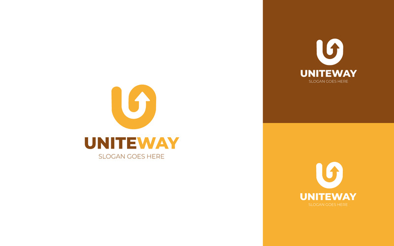 Uniteway - Logo con lettera U e freccia rivolta verso l'alto che mostra la crescita - Caratteristiche Immagine 1