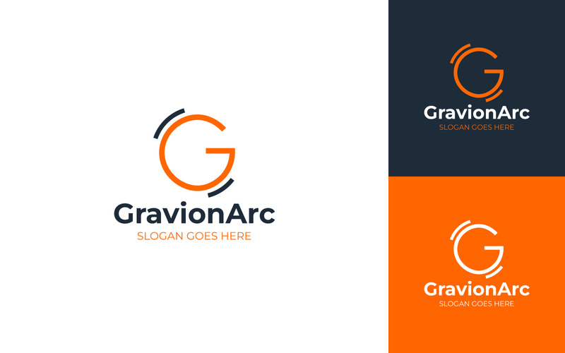 Gravion - Modello di progettazione del logo della lettera G - Caratteristiche Immagine 1