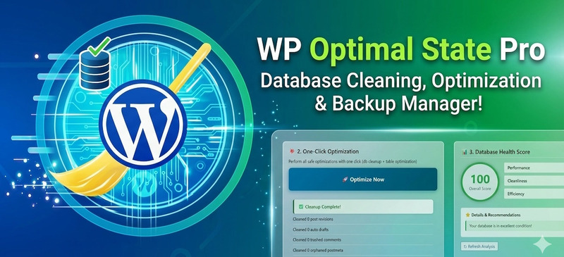 WP Optimal State Pro - Teljes optimalizálás és teljesítmény bővítmény - Features Image 1
