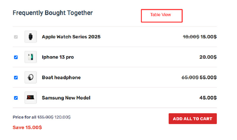 Snadné a často nakupované společně – plugin WooCommerce pro upselling a cross-selling - Features Image 1